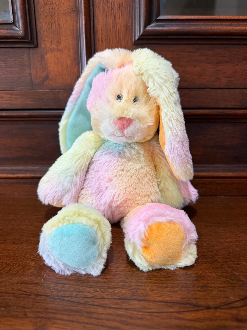 Mary Meyer Marshmallow Rainbow Pastel Junior Honey Dew Plush Small